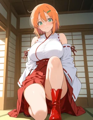 Purpleh31 - Hanabi Senran Kagura default outfit 252p Patreon Thumbnail