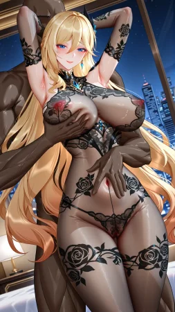 QosLouisAI 幽兰黛尔连体黑丝 - Page 28