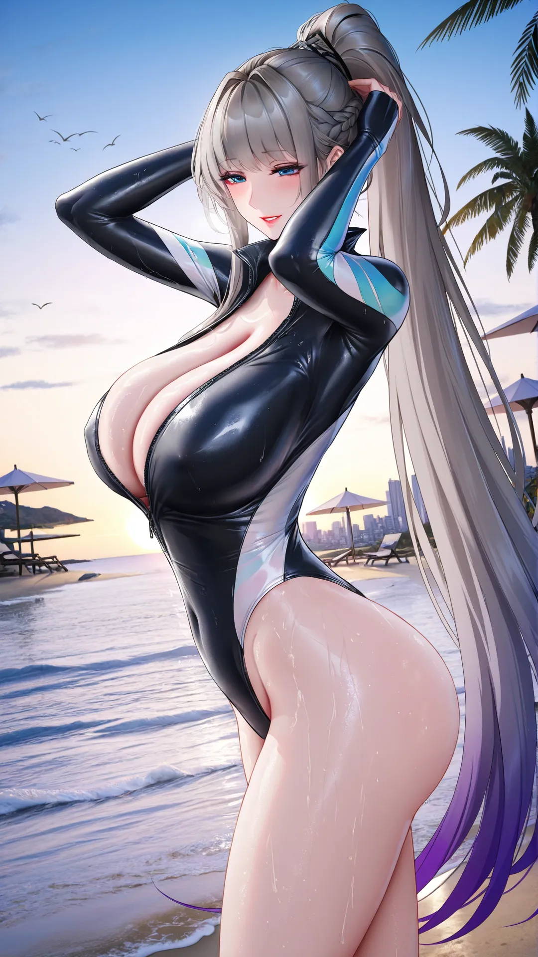 QosLouisAI 白逸泳装 - Image 10