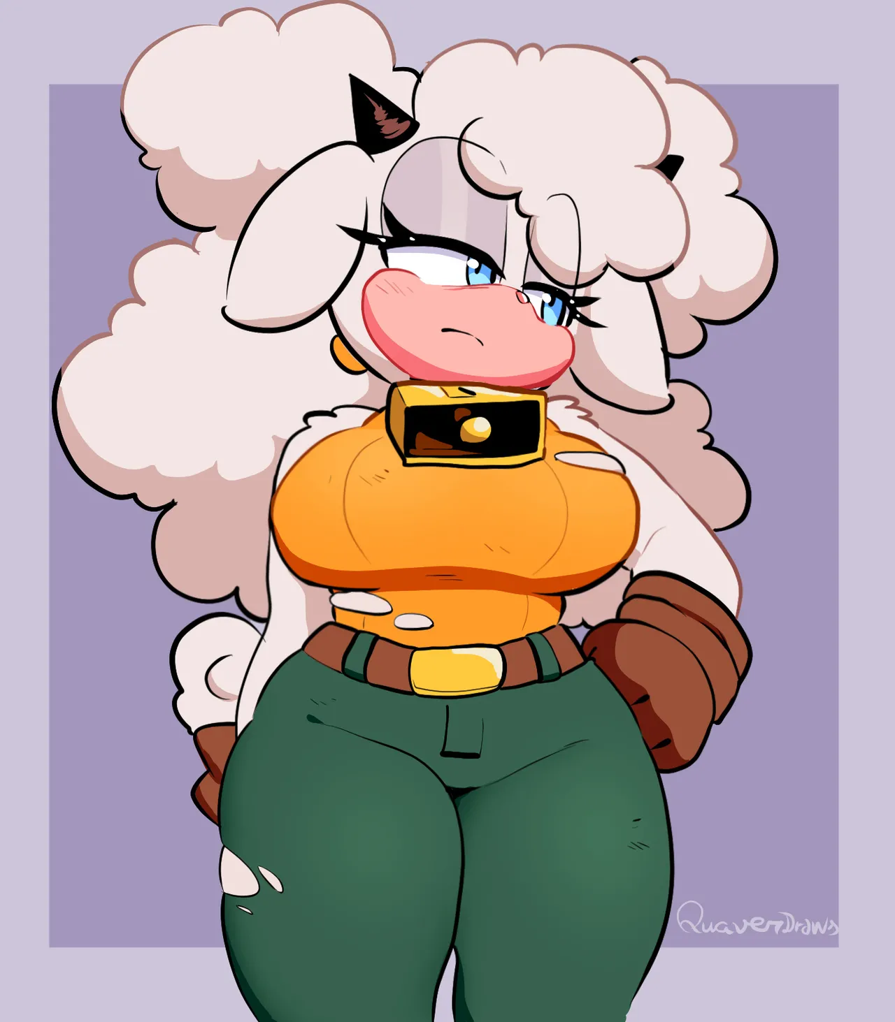 QuaverDraws QuaverNSFW Gadget x Lanolin - Image 11