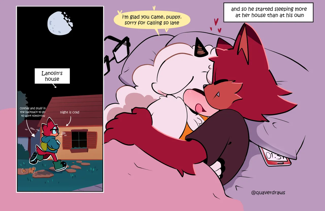 QuaverDraws QuaverNSFW Gadget x Lanolin - Image 25