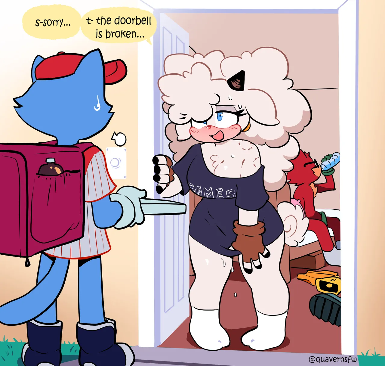 QuaverDraws QuaverNSFW Gadget x Lanolin - Image 28