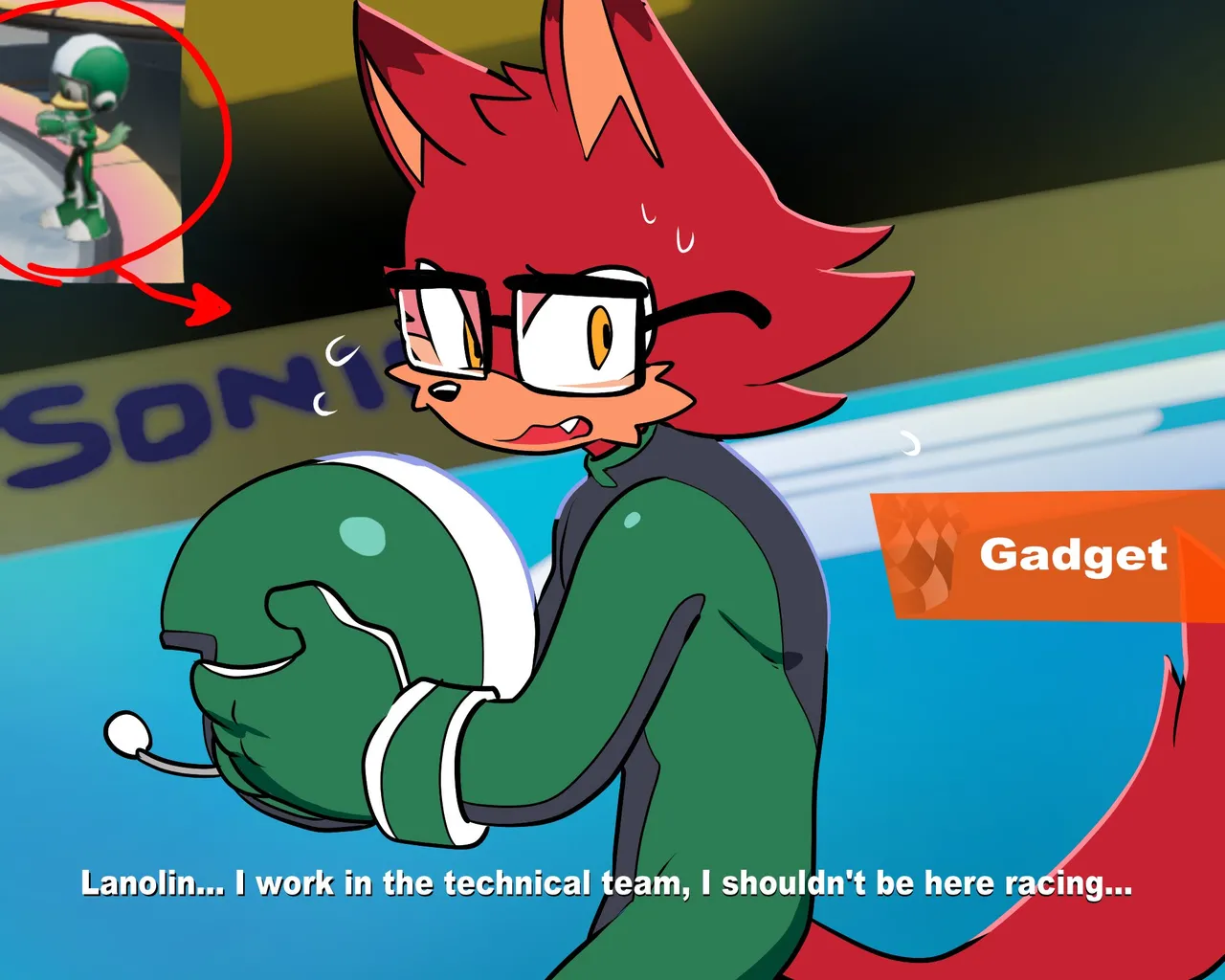 QuaverDraws QuaverNSFW Gadget x Lanolin - Image 30