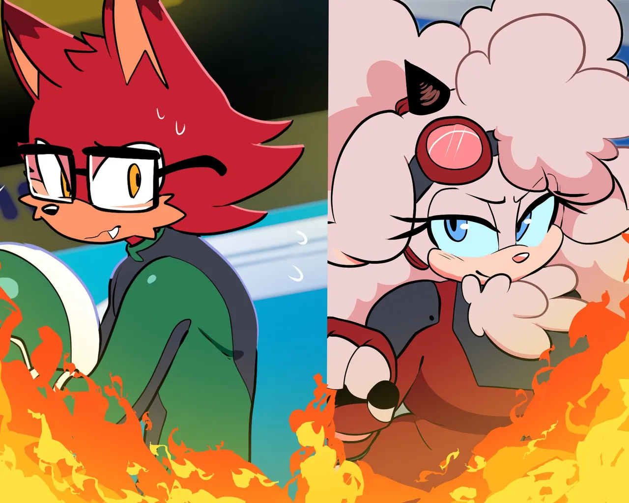 QuaverDraws QuaverNSFW Gadget x Lanolin - Image 31