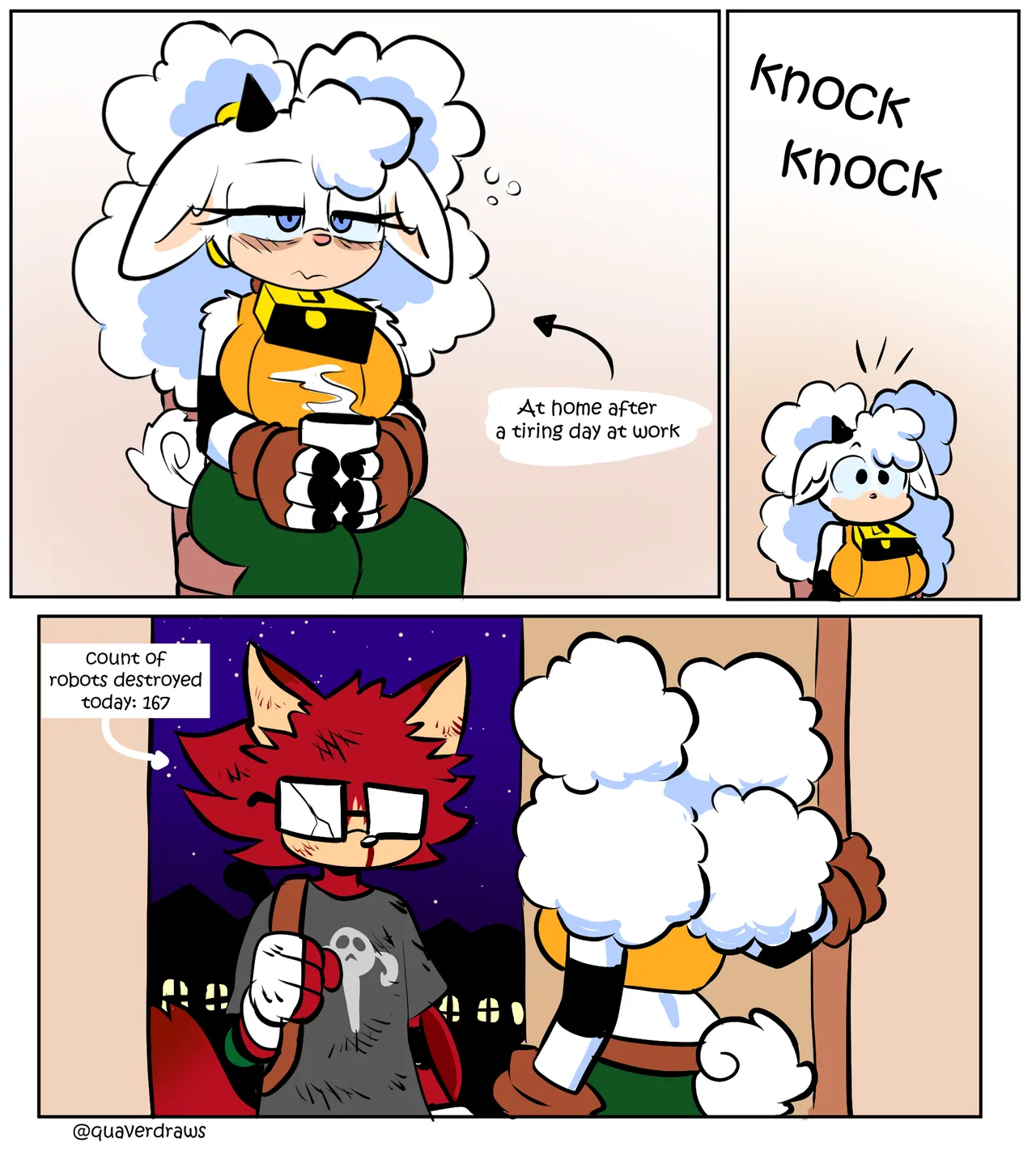 QuaverDraws QuaverNSFW Gadget x Lanolin - Image 7