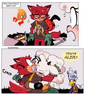 QuaverDraws QuaverNSFW Gadget x Lanolin - Page 17