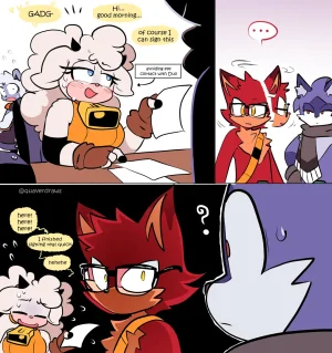 QuaverDraws QuaverNSFW Gadget x Lanolin - Page 20