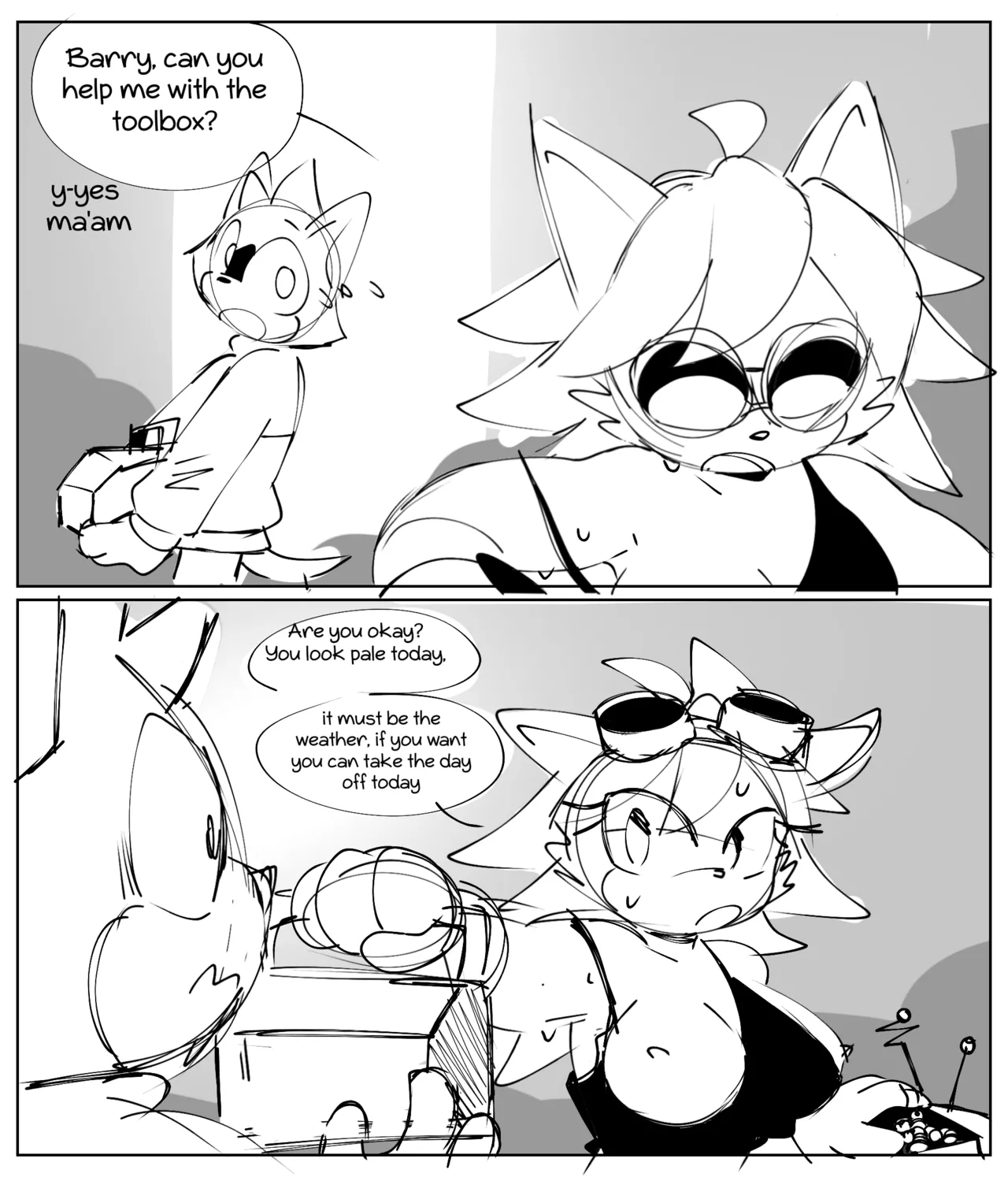 QuaverDraws QuaverNSFW Luana x Sticks x Barry - Image 18