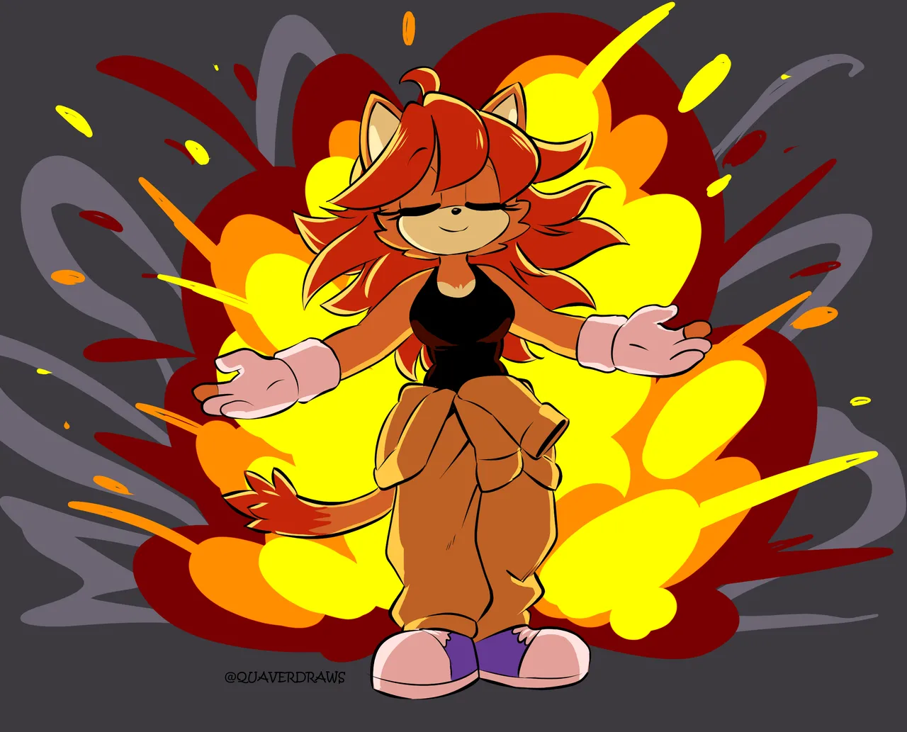 QuaverDraws QuaverNSFW Luana x Sticks x Barry - Image 30