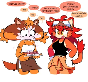 QuaverDraws QuaverNSFW Luana x Sticks x Barry - Page 10