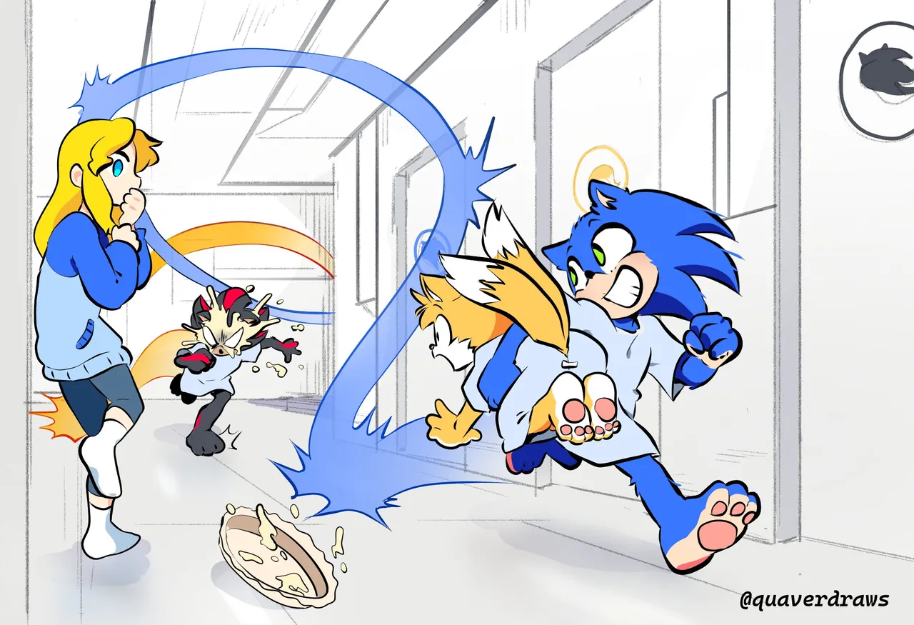 Quaverdraws Sonic Ark AU - Image 1