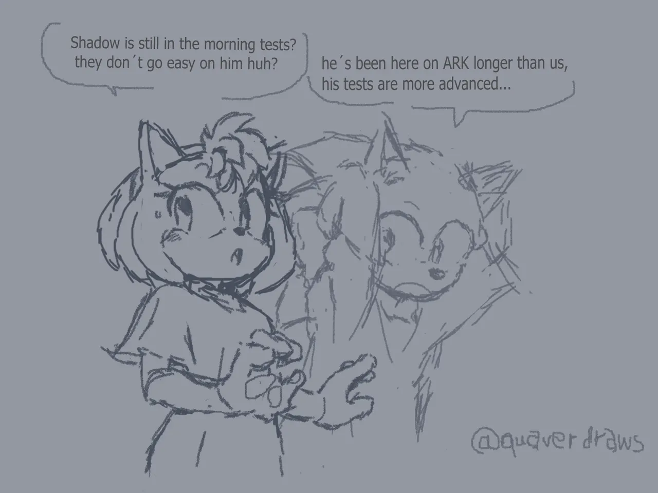 Quaverdraws Sonic Ark AU - Image 24