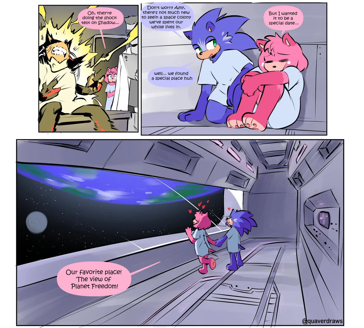 Quaverdraws Sonic Ark AU - Image 36