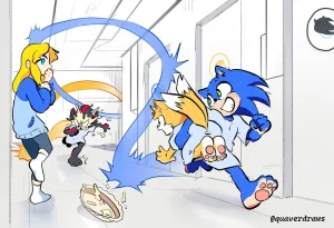 Quaverdraws Sonic Ark AU Thumbnail
