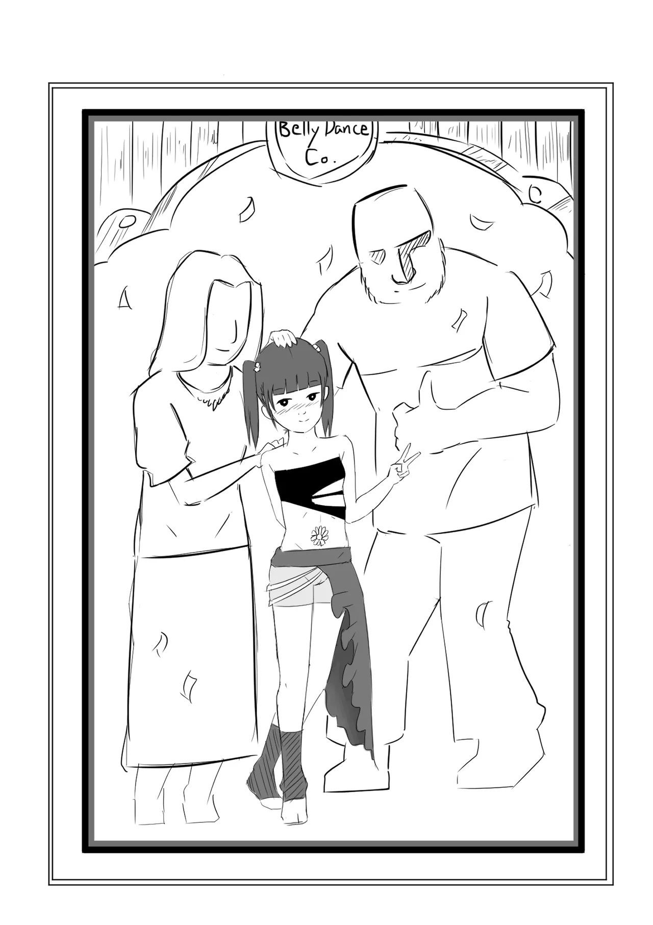 R-18GーYuna かみしろPixiv Belly Dance Competition - Elementary School Division - Image 17