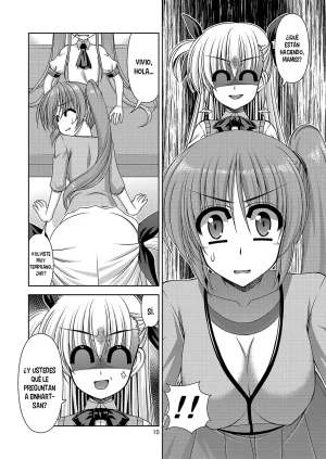 R-Blue Kiryuu Makoto Moms and Daughter in a Big Mess Mahou Shoujo Lyrical Nanoha Spanish Nekomi Fansub - Page 11