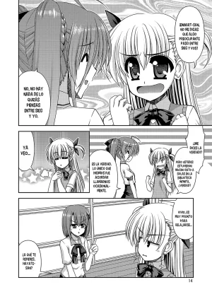 R-Blue Kiryuu Makoto Moms and Daughter in a Big Mess Mahou Shoujo Lyrical Nanoha Spanish Nekomi Fansub - Page 15