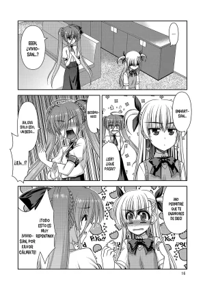 R-Blue Kiryuu Makoto Moms and Daughter in a Big Mess Mahou Shoujo Lyrical Nanoha Spanish Nekomi Fansub - Page 17