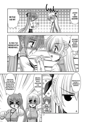 R-Blue Kiryuu Makoto Moms and Daughter in a Big Mess Mahou Shoujo Lyrical Nanoha Spanish Nekomi Fansub - Page 18