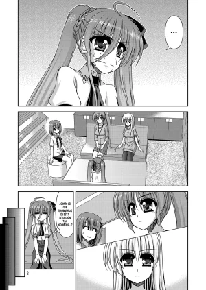 R-Blue Kiryuu Makoto Moms and Daughter in a Big Mess Mahou Shoujo Lyrical Nanoha Spanish Nekomi Fansub - Page 4
