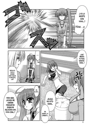 R-Blue Kiryuu Makoto Moms and Daughter in a Big Mess Mahou Shoujo Lyrical Nanoha Spanish Nekomi Fansub - Page 9