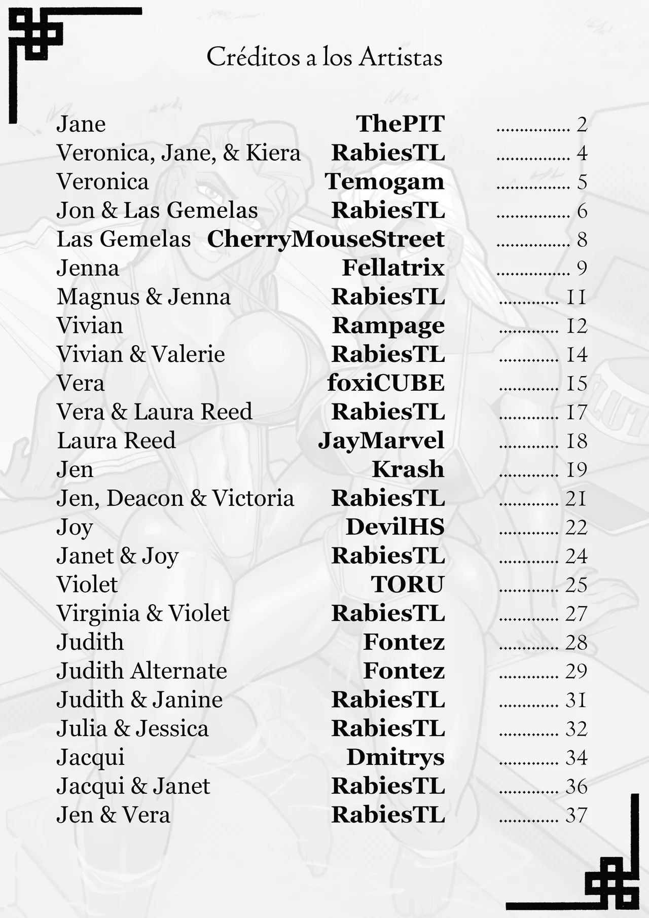 Rabies-t-lagomorph Mi Madre Hermana son unas Putas Obsesionadas con el Tamaño EXTRAS Spanish kalock En Progreso - Image 170