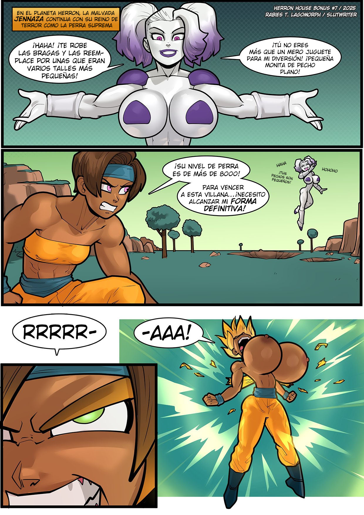 Rabies-t-lagomorph Mi Madre Hermana son unas Putas Obsesionadas con el Tamaño EXTRAS Spanish kalock En Progreso - Image 63