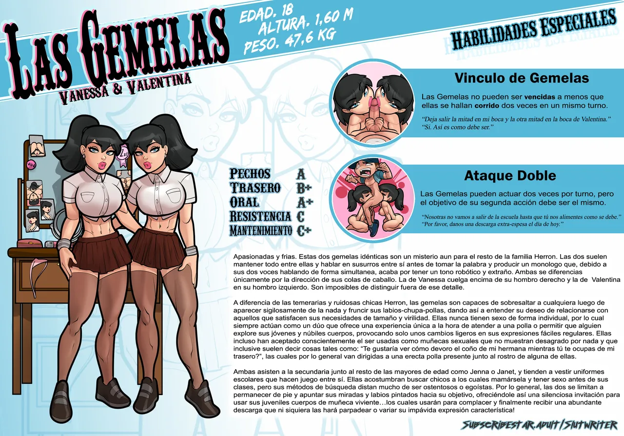 Rabies-t-lagomorph Mi Madre Hermana son unas Putas Obsesionadas con el Tamaño EXTRAS Spanish kalock En Progreso - Image 74