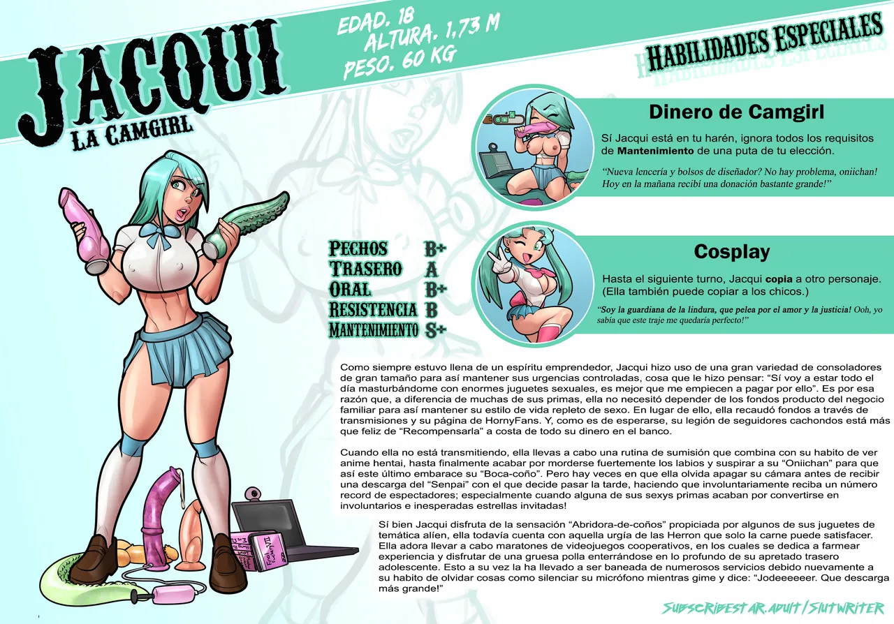 Rabies-t-lagomorph Mi Madre Hermana son unas Putas Obsesionadas con el Tamaño EXTRAS Spanish kalock En Progreso - Image 81