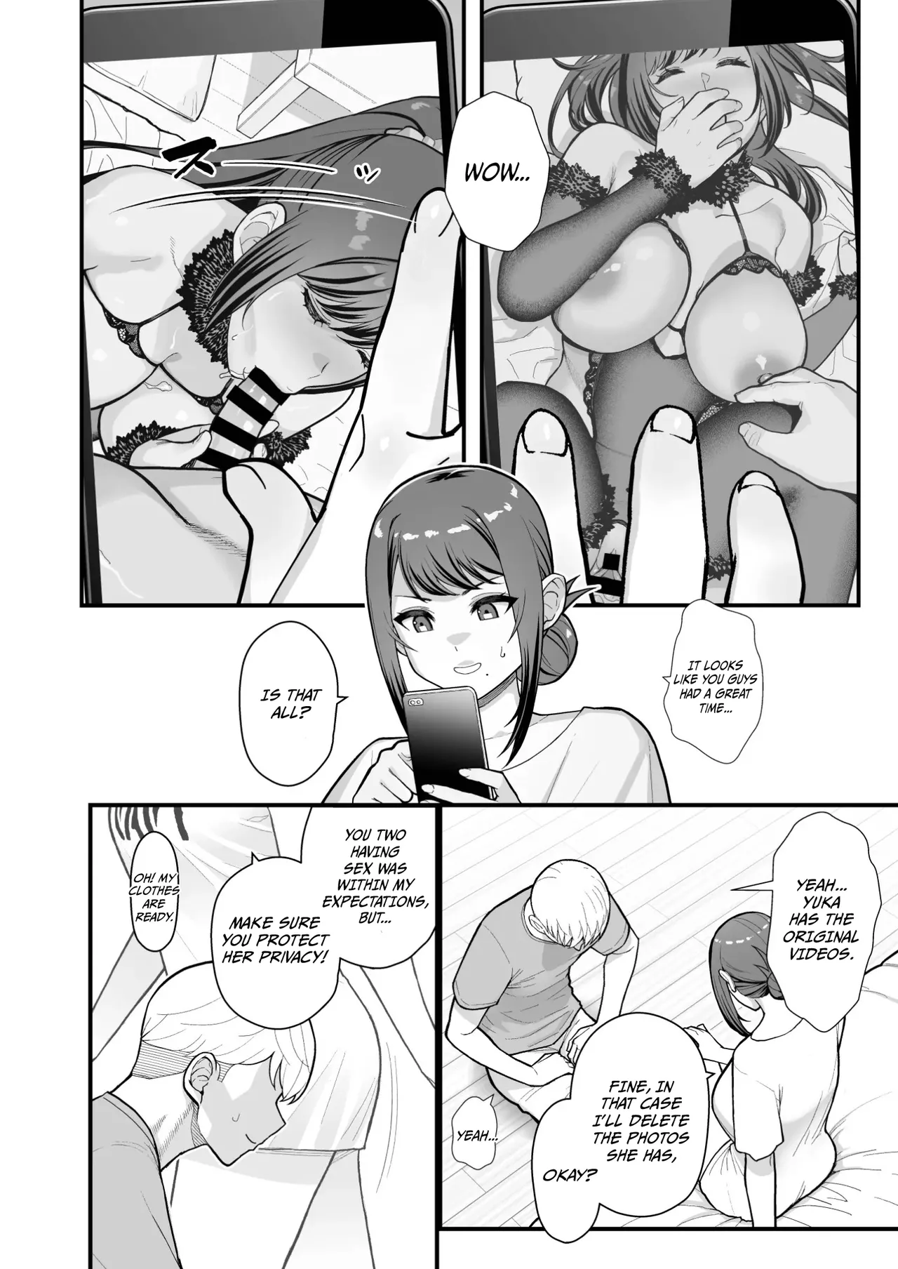 Rabuho de Dēto Kabe-Goshi ni Oyako to Sorezore Rei Rei Suru Hon zenpen - A Book About Dating In a Love Hotel With Mother And Daughter Through The Wall Part 1 - Image 15