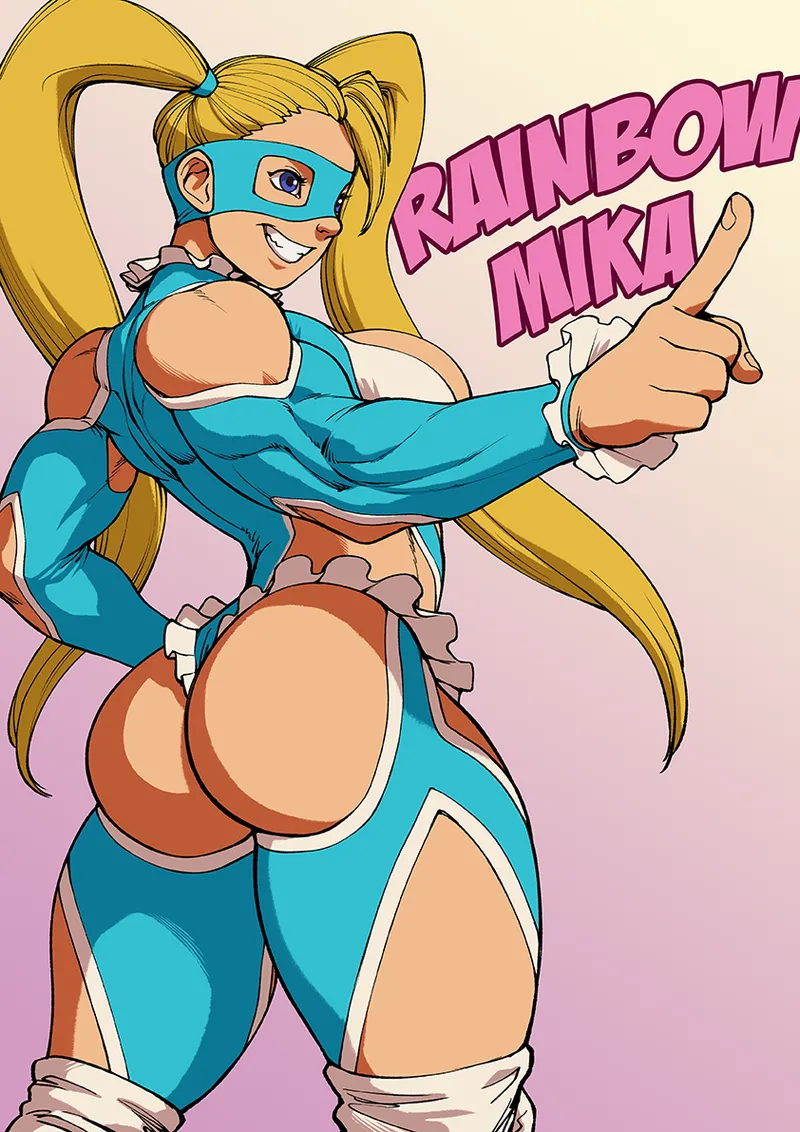 Rainbow Mika Street Fighter Ass Collection - Image 107