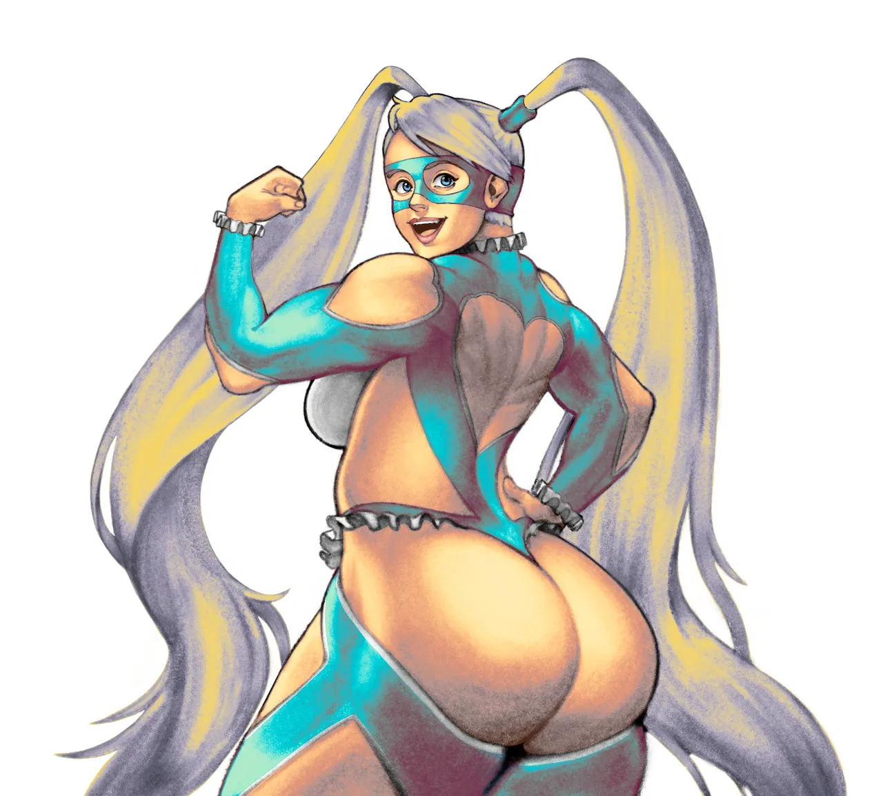 Rainbow Mika Street Fighter Ass Collection - Image 38