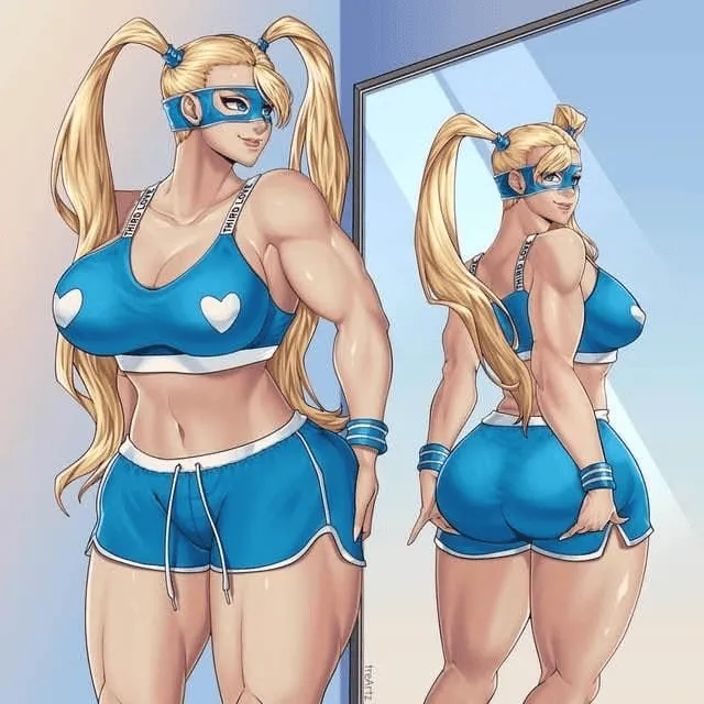 Rainbow Mika Street Fighter Ass Collection - Image 8