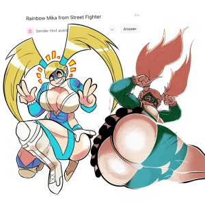 Rainbow Mika Street Fighter Ass Collection - Page 29