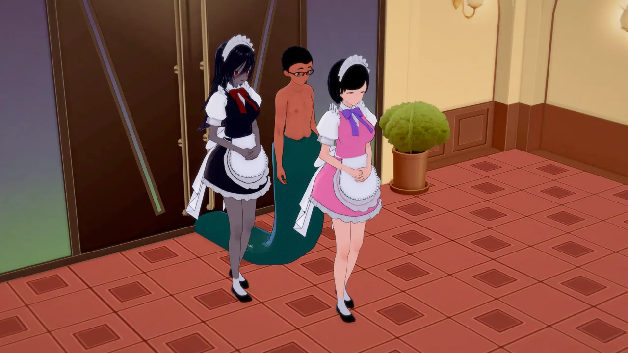 rainbowkombat The vampire new maid Naga End 7 - Image 11