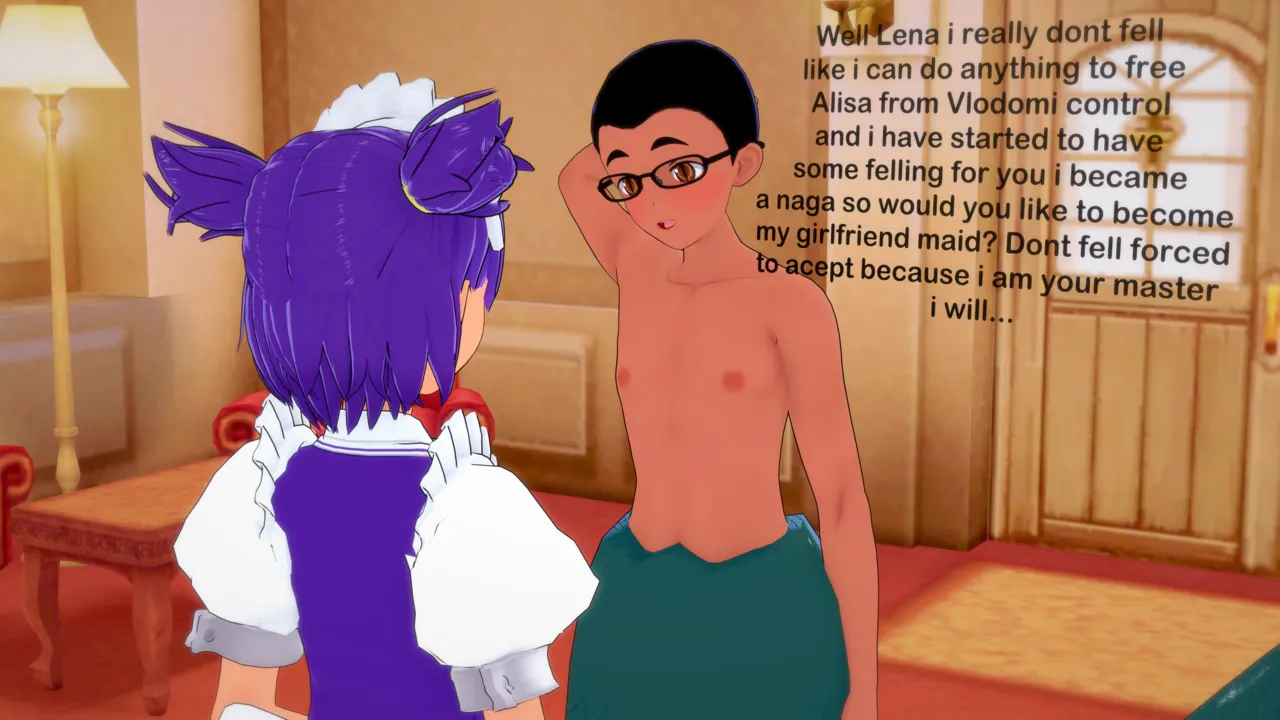 rainbowkombat The vampire new maid Naga End 7 - Image 26