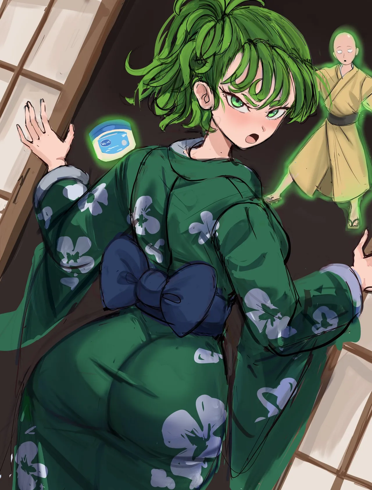 Rakeemspoon Tatsumaki x Saitama - Image 1