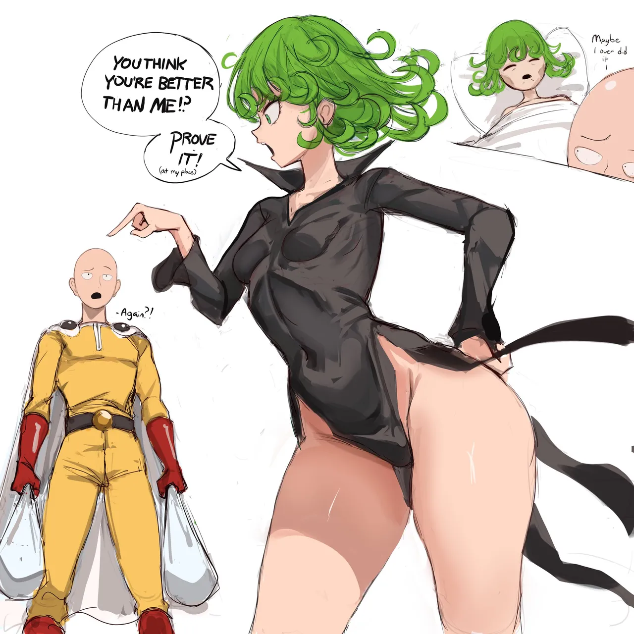 Rakeemspoon Tatsumaki x Saitama - Image 10