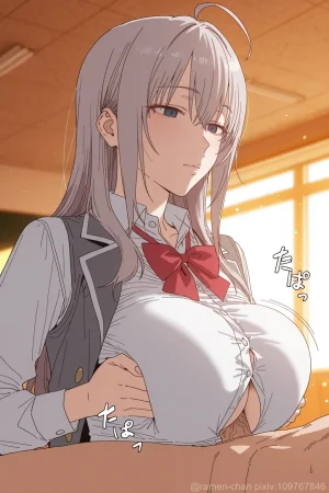 Ramen-Chan Alisa Mikhailovna Kujou Alya Sometimes Hides Her Feelings in Russian - Page 107