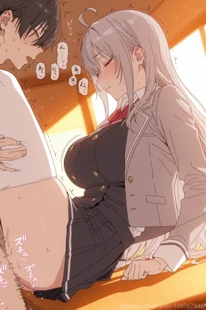 Ramen-Chan Alisa Mikhailovna Kujou Alya Sometimes Hides Her Feelings in Russian - Page 127