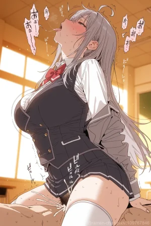 Ramen-Chan Alisa Mikhailovna Kujou Alya Sometimes Hides Her Feelings in Russian - Page 132