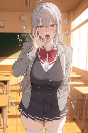 Ramen-Chan Alisa Mikhailovna Kujou Alya Sometimes Hides Her Feelings in Russian - Page 88