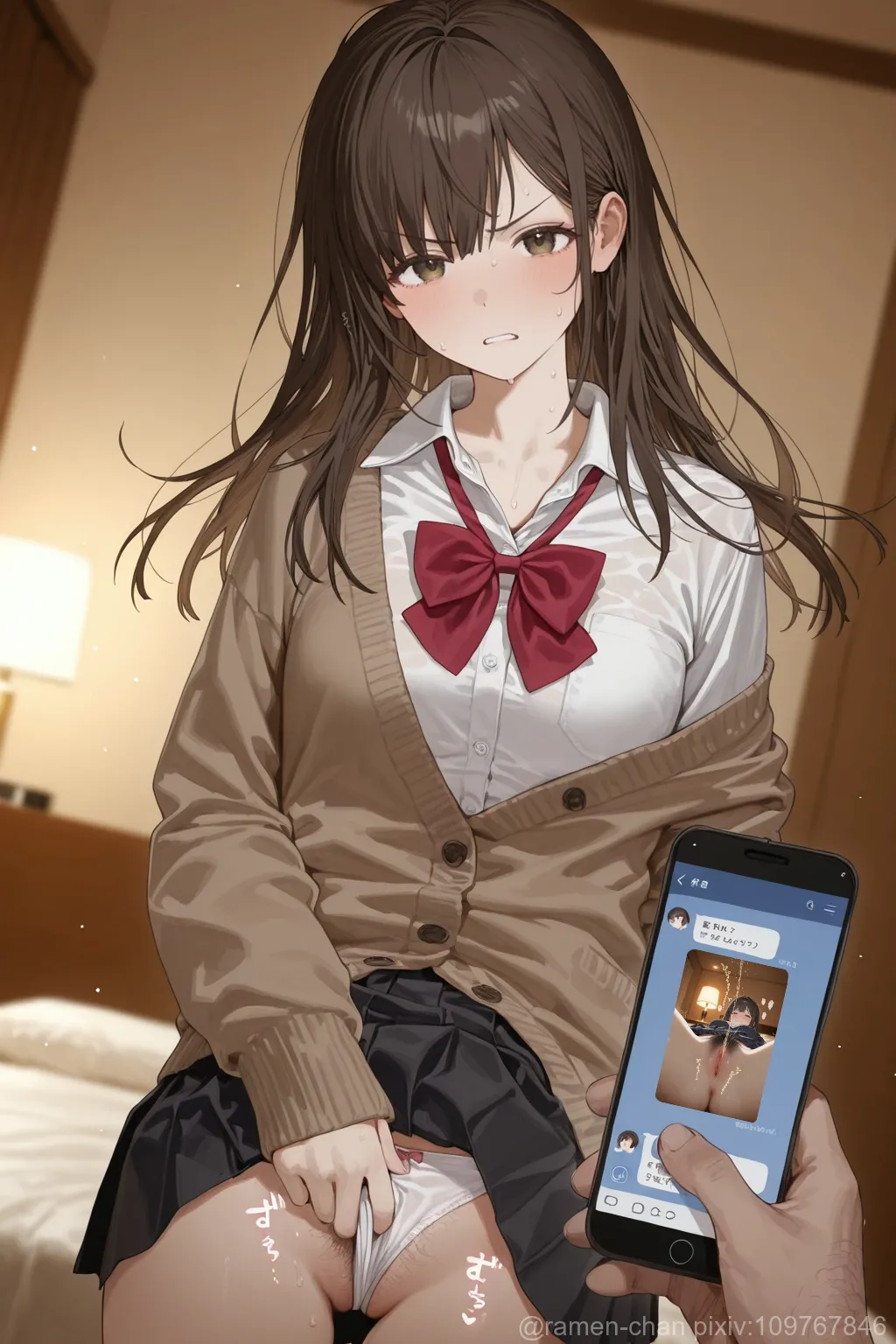 Ramen-chanOgiwara Sayu_Sub Hige o Soru. Soshite Joshikousei o Hirou. - Image 3