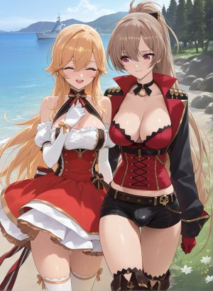 RametakiAI generated2026-01-20 Jean Bart x Richelieu Thumbnail