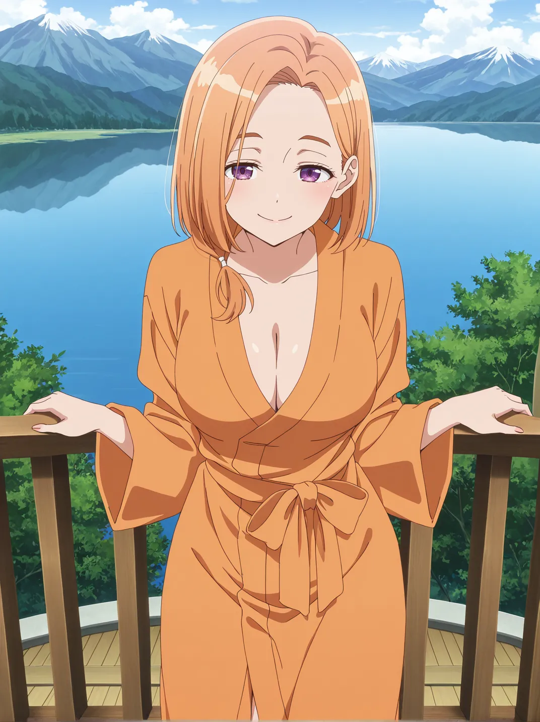 Ranwai Banri Shiunji Bathrobe 紫雲寺 万里 Miniset - Image 4