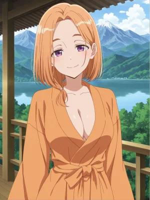 Ranwai Banri Shiunji Bathrobe 紫雲寺 万里 Miniset - Page 2