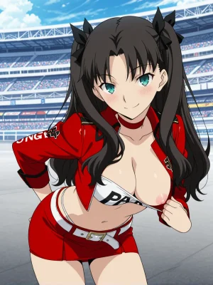 Ranwai Rin Tohsaka Race Queen 遠坂 凛 - Page 11