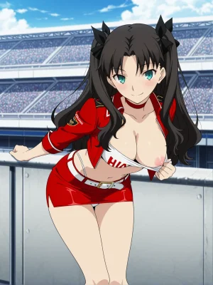 Ranwai Rin Tohsaka Race Queen 遠坂 凛 - Page 13