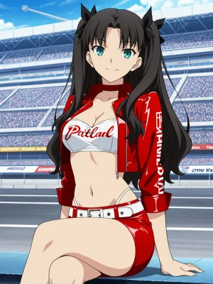 Ranwai Rin Tohsaka Race Queen 遠坂 凛 - Page 4