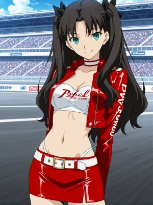 Ranwai Rin Tohsaka Race Queen 遠坂 凛 - Page 6